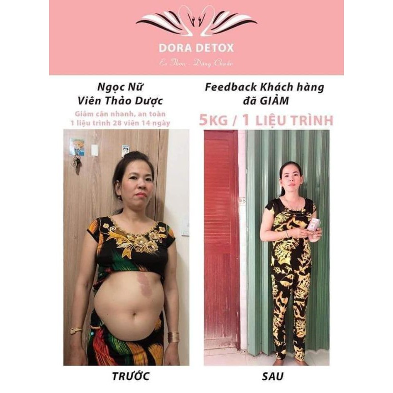 ( NẮP BẬT CHÍNH HÃNG) DORA DETOX VIP + TẶNG CAO HỦY MỠ 20ML | BigBuy360 - bigbuy360.vn