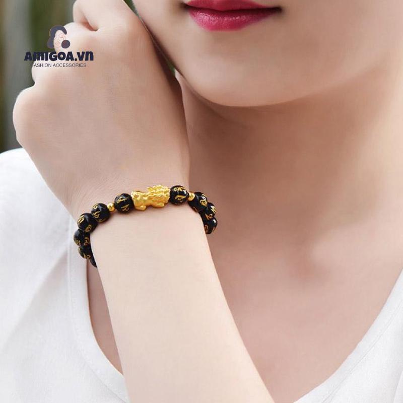 ✨✨Vòng Đeo Tay May Mắn Nhiều Lớp Đính Pha Lê Thời Trang