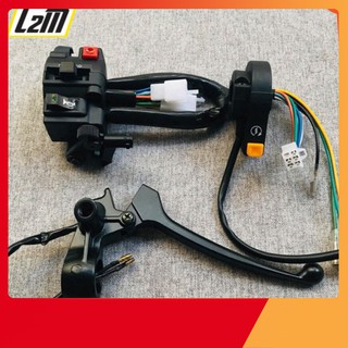 [XẢ KHO] CÙM CÔNG TẮC TRÁI PHẢI SỬ DỤNG CHO WAVE 100CC MẪU NHỎ ( WAVE ZX, ANPHA, THÁI )