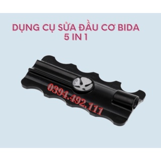 Dụng cụ sửa đầu cơ bida 5 trong 1