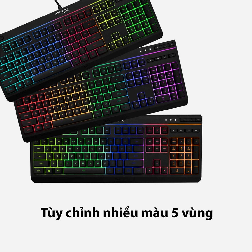  Bàn phím gaming Kingston HyperX Alloy Core RGB - Membrane Gaming Keyboard_HX-KB5ME2-US