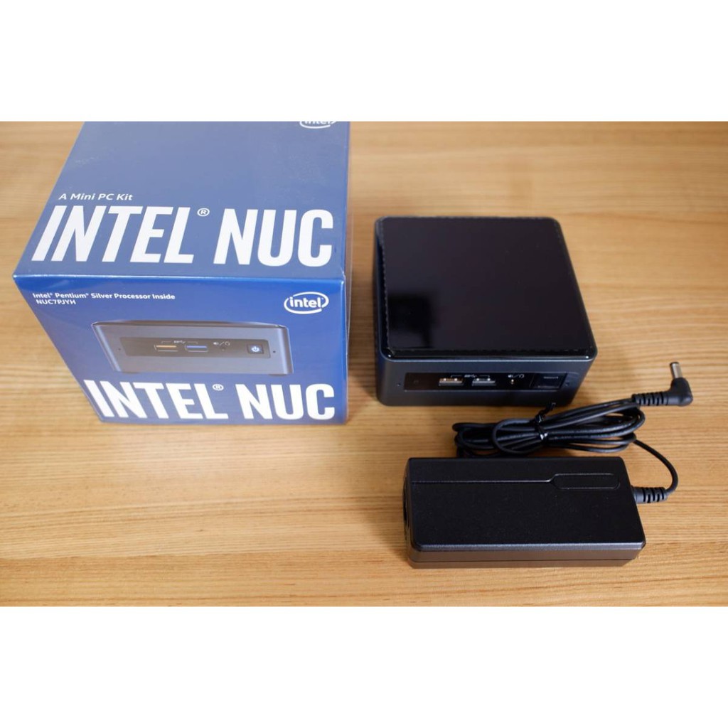 [Mã ELMALLAPR2 giảm 4% đơn 3TR] Bộ máy tính văn phòng để bàn mini Intel NUC NUC7PJYH - Chưa bao gồm ổ cứng và RAM