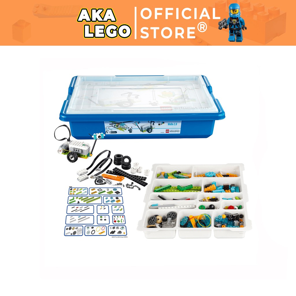 LEGO WEDO 2.0 LEGO EDUCATION ROBOT WEDO MILO CÓ LẬP TRÌNH ĐỒ CHƠI GIÁO DỤC PHÁT TRIỂN TRÍ TUỆ