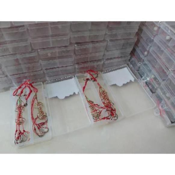 [Khuyến Mãi Lớn] Lưỡi Câu Lăng Xê Lưỡi Câu Cá 1 hộp 2 bộ Loại 1