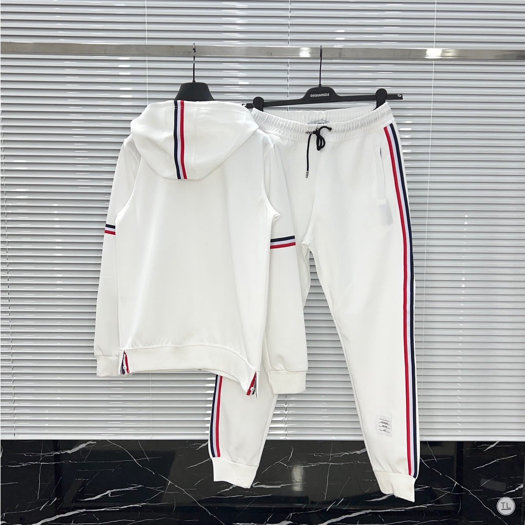 🔥Hot🔥Bộ nỉ Thom Browne áo có mũ thiết kế hot trend Nam Nữ Thu Đông 2022