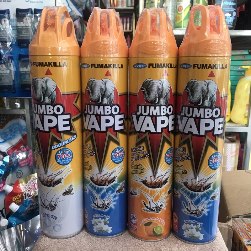 Bình xịt côn trùng Jumbo Vape SUPER 600m