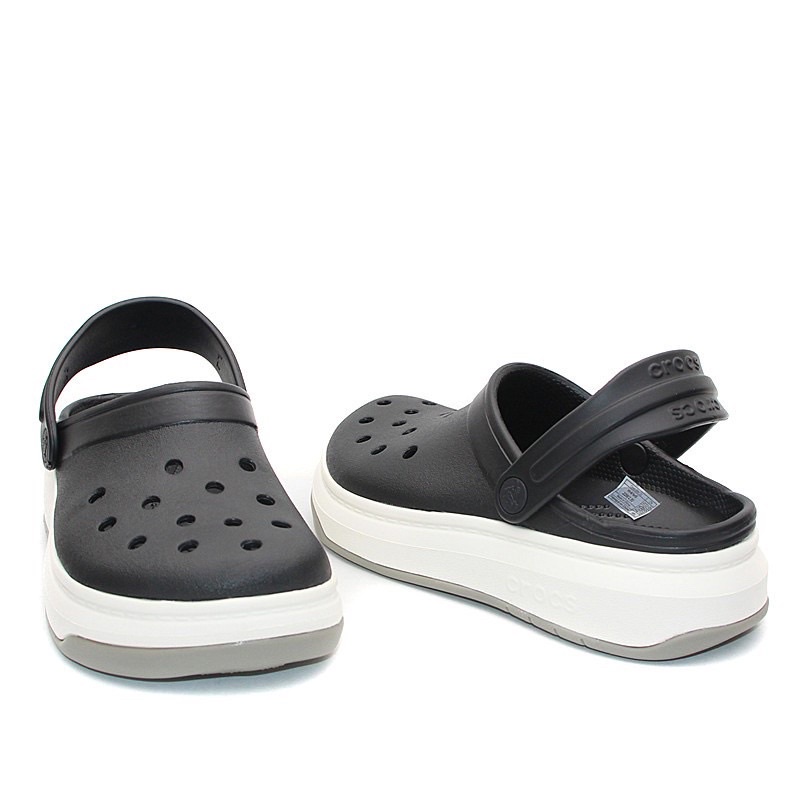 Sục cross band force cho nam nữ đế cao 3cm, giày đi mưa chống hôi chân