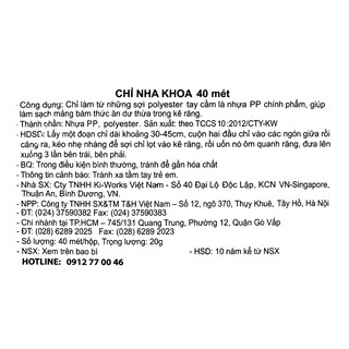Chỉ nha khoa Okamura Asahi 40m