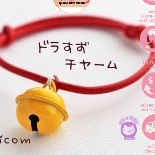 Vòng cổ may mắn Nhật Bản cho mèo