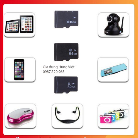 Thẻ nhớ 6G Micro SD class 10 U3 chuyên dụng cho điện thoại thông minh, loa đài, máy ảnh, camera hành trình [THẺ NHỚ 6G]