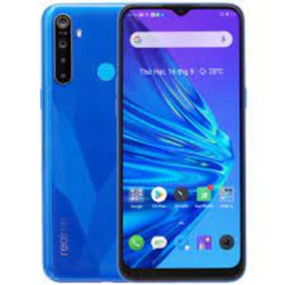 Điện thoại Realme 5 Chính Hãng 2sim ram 4G bộ nhớ 64G, Màn hình: IPS LCD6.5"HD+, cấu hình cao đỉnh, chiến Game nặng