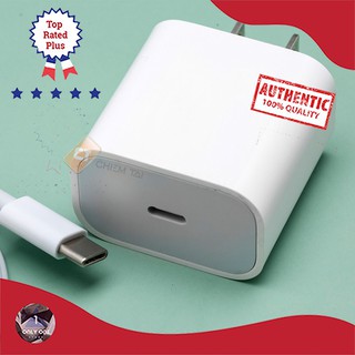 Bộ sạc nhanh iphone 20w. usb-c to lightning phù hợp với máy 8/8p/x/xs/11/11pro/12/12 pro max