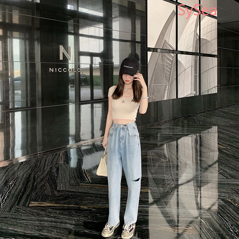 Áo croptop tay ngắn hoạ tiết thêu thời trang mùa hè cho phái nữ