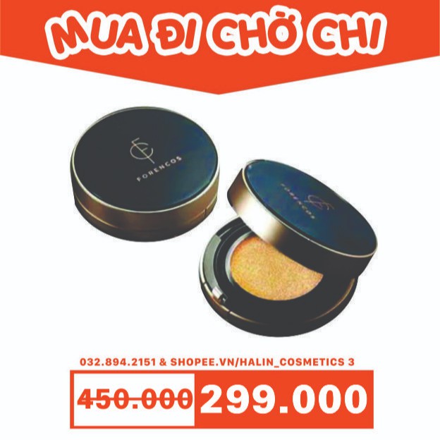 Phấn nước 💖FREESHIP💖 Phấn nước Forencos Tattoo Revolve Cushion  HALINCG56A Cao Cấp