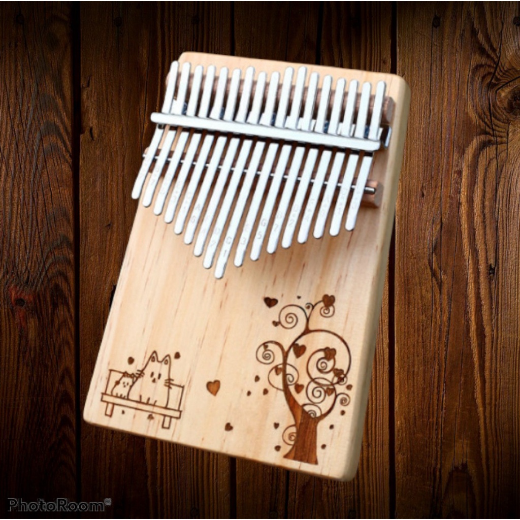 Đàn kalimba 17 phím giá rẻ cho bạn mới tập chơi NEWB000060