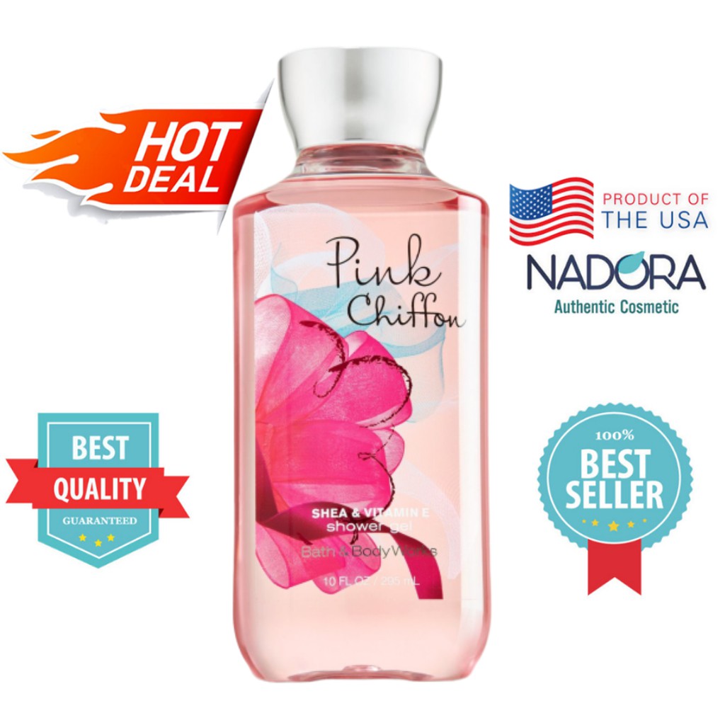 Sữa Tắm Bath and Body Works Pink Chiffon Shower Gel Shopee Việt Nam