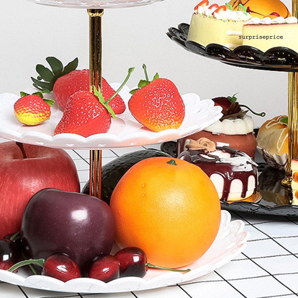 Giá để bánh trái cây trưng bày 3 tần đa năng chất lượng cao