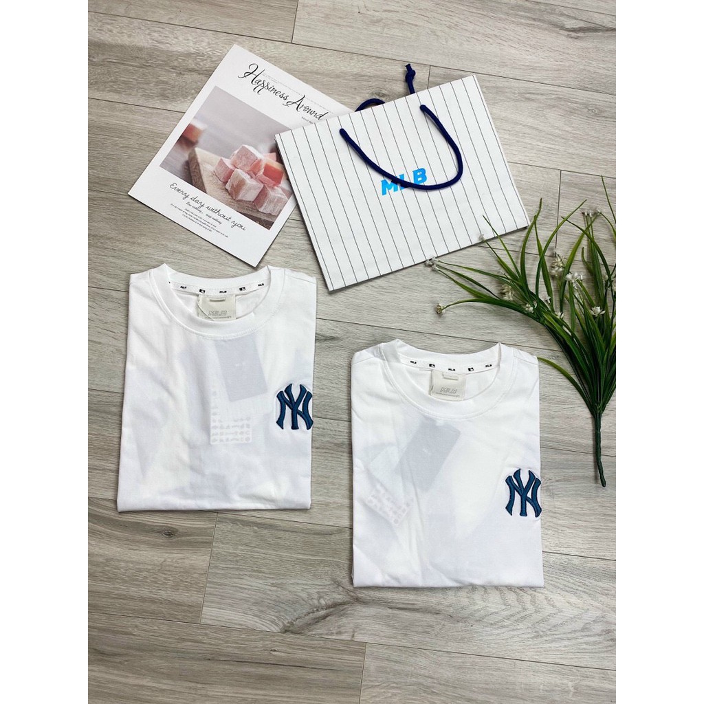 Áo tee MLB chính hãng full tag túi tặng kèm khẩu trang MLB | BigBuy360 - bigbuy360.vn