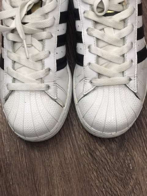 Giày chính hãng Adidas superstar sọc trắng đen