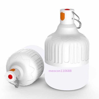BÓNG ĐÈN SẠC TÍCH ĐIỆN THÔNG MINH CỐ MÓC TREO VỚI 3 MỨC SÁNG CAO (80W)