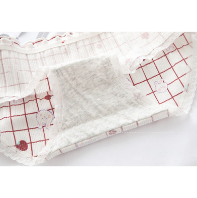 Quần Lót Nữ Cotton Hình Dâu Tây Giữa Eo Thời Trang Nhật Bản  Hàng Loại Đẹp.
