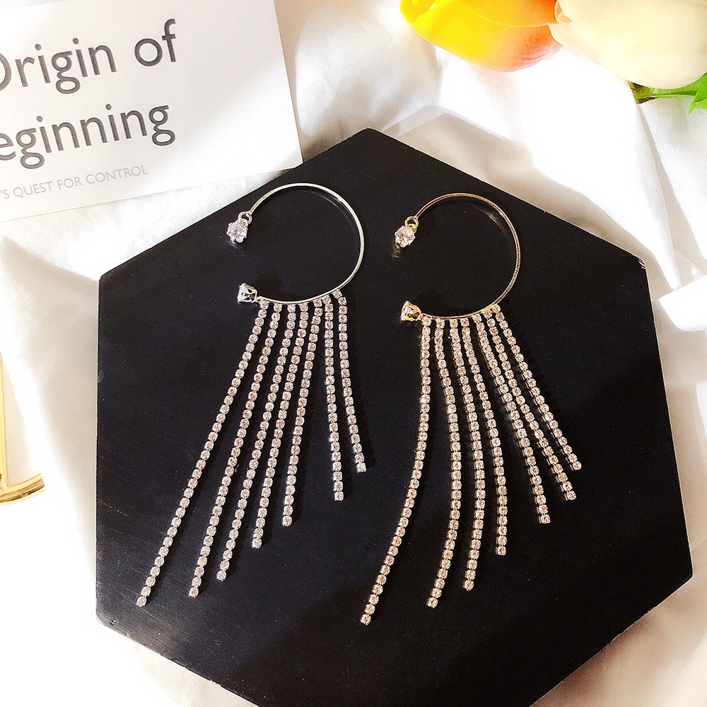 Đôi khuyên tai dài hình ngôi sao thời trang cho nữ