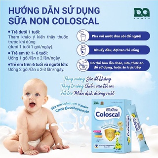 (Tặng quà)Sữa non bột Coloscal hỗ trợ giúp bé ăn ngoan tăng trưởng chiều cao