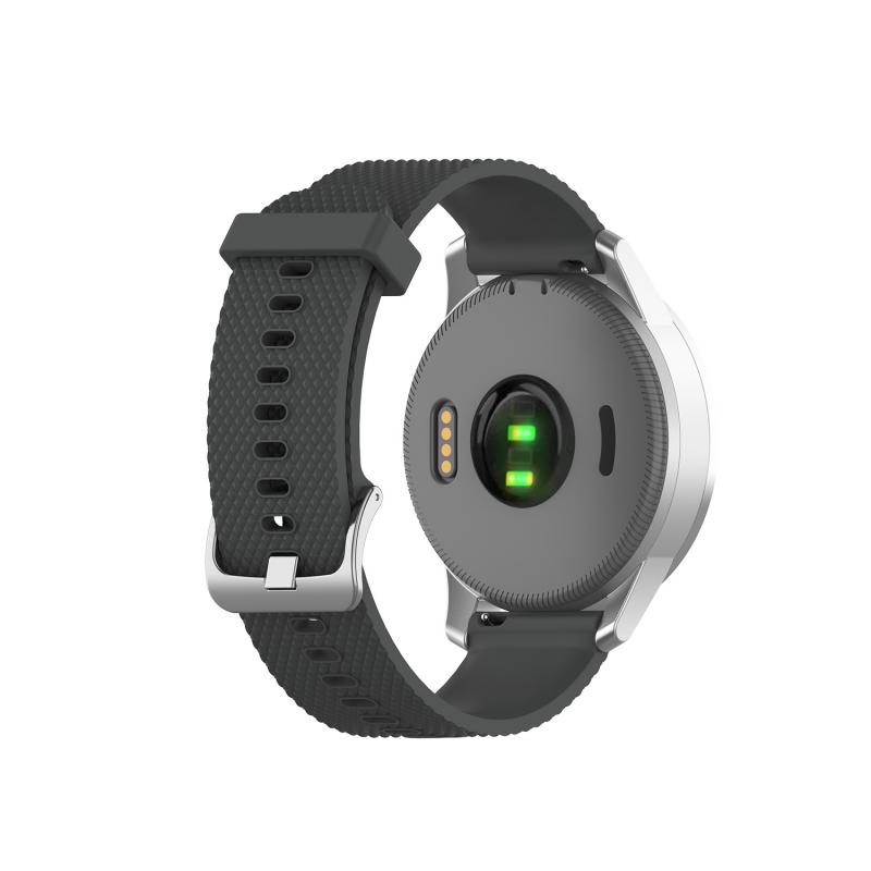 Dây Đeo Silicon Mềm 18mm Thay Thế Cho Đồng Hồ Garmin Vivoactive 4s (10 Màu)