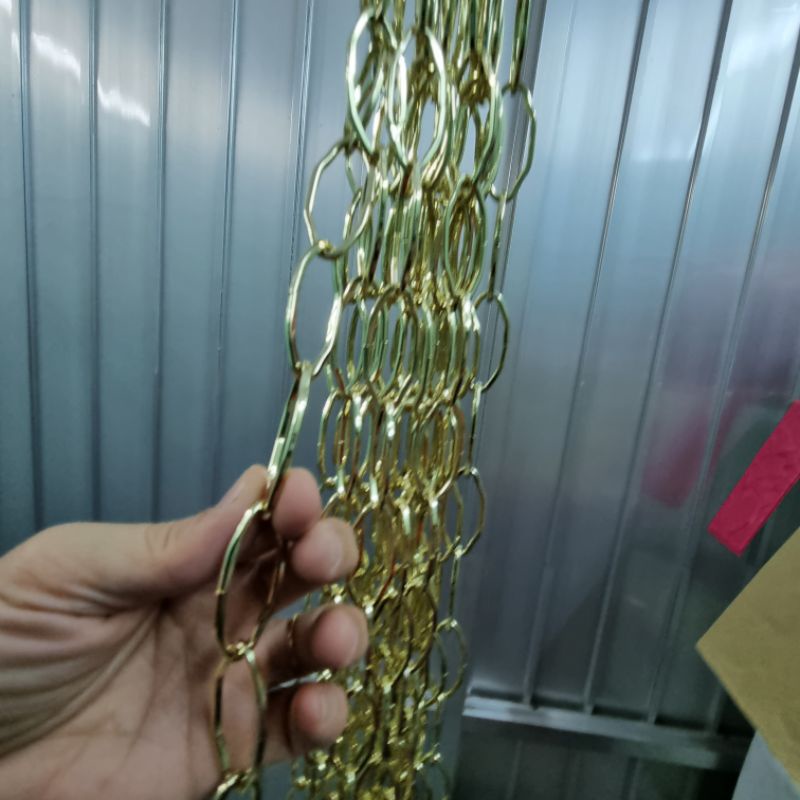 Dây xích inox phơi đồ xi màu như hình