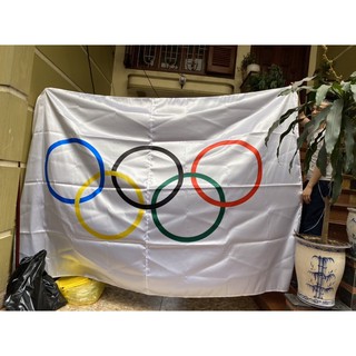 cờ olympic in 1,2x1,8m