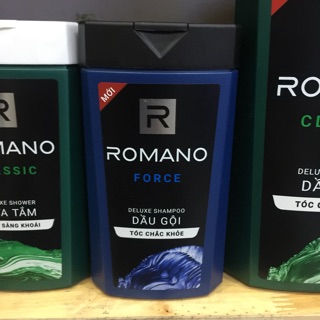 Dầu gội, Sữa tắm Romano 180g