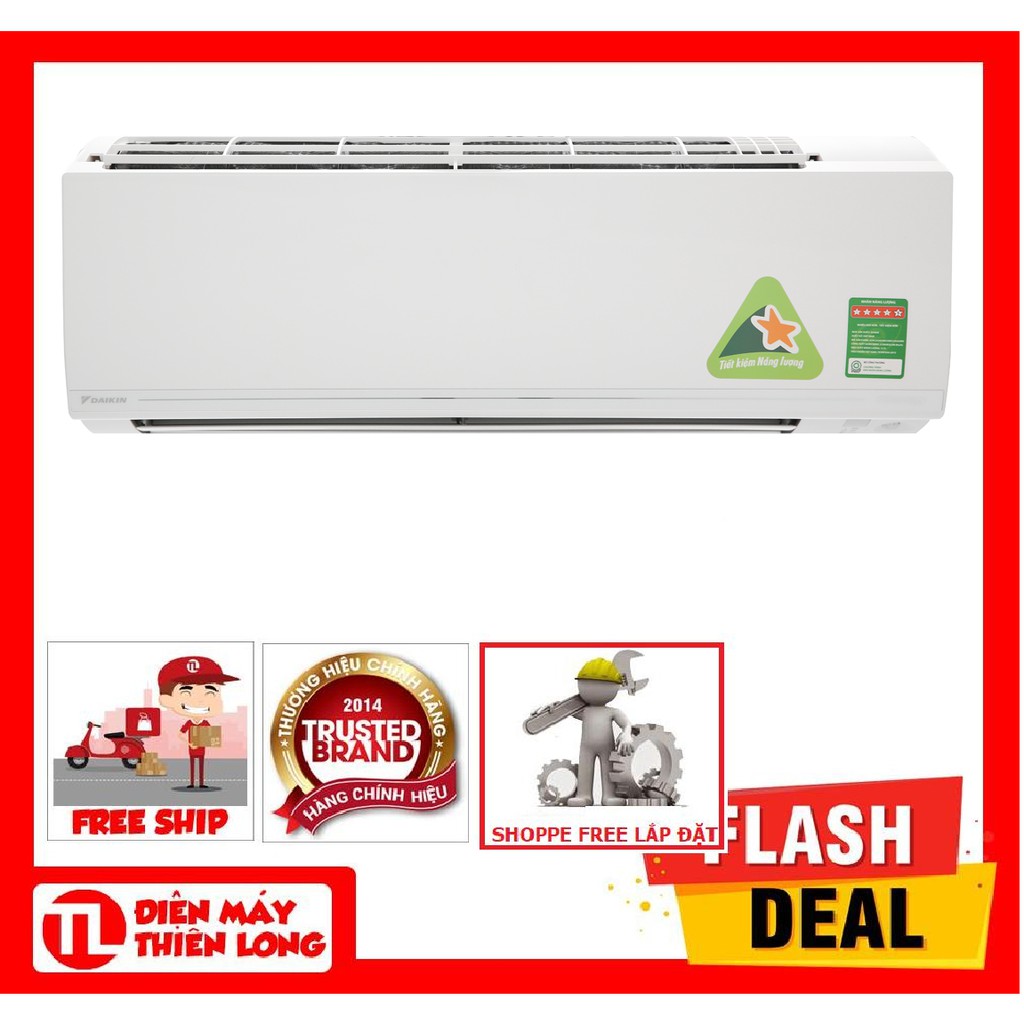 MIỄN PHÍ CÔNG LẮP ĐẶT - Máy lạnh Daikin FTKC35UAVMV.RKC35UAVMV Inverter,1.5 HP (SHOP CHỈ BÁN HÀNG TRONG TP HỒ CHÍ MINH)