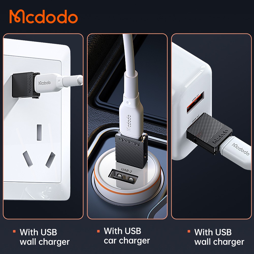 Bộ chuyển đổi Mcdodo USB OTG cổng cắm sang USB type C cổng nhận dành cho PC dùng để truyền dữ liệu