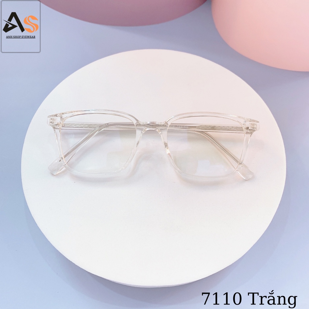 Kính vuông dày dặn chất liệu nhựa lõi kim loại bền đẹp 7110