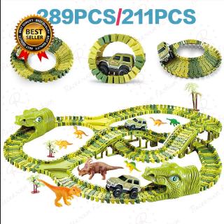 Bộ Đồ Chơi Đường Đua Khủng Long Thú Vị Cho Bé