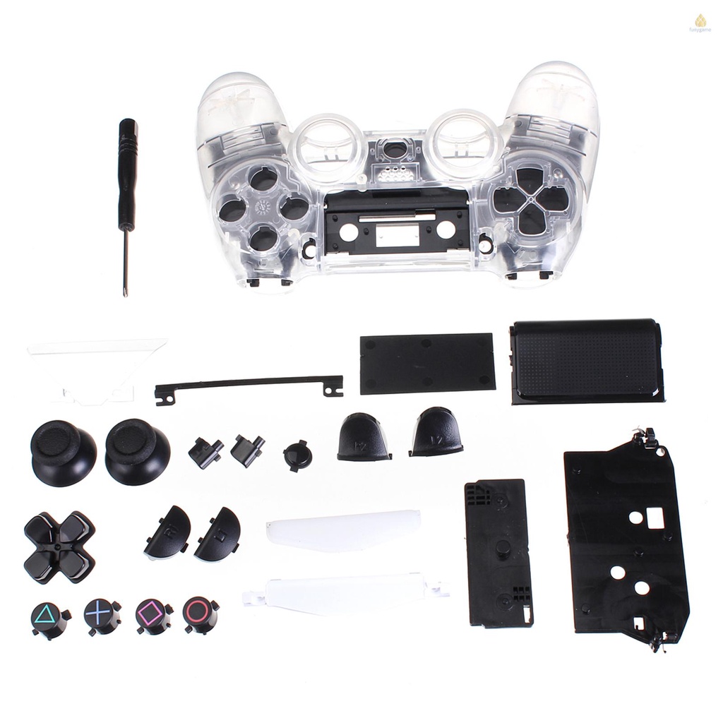 Vỏ Bảo Vệ Tay Cầm Chơi Game PS4 PS5 Fygavn3 Trong Suốt Chất Lượng Cao