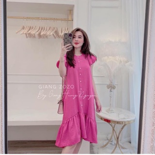 VÁY HỒNG ĐUÔI CÁ CÚC NGỌC
