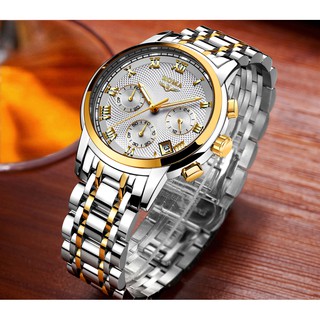 Đồng hồ Nam ROMA ITALY Kính Tráng Sapphire Full Kim – Dây thép đúc đặt cao cấp