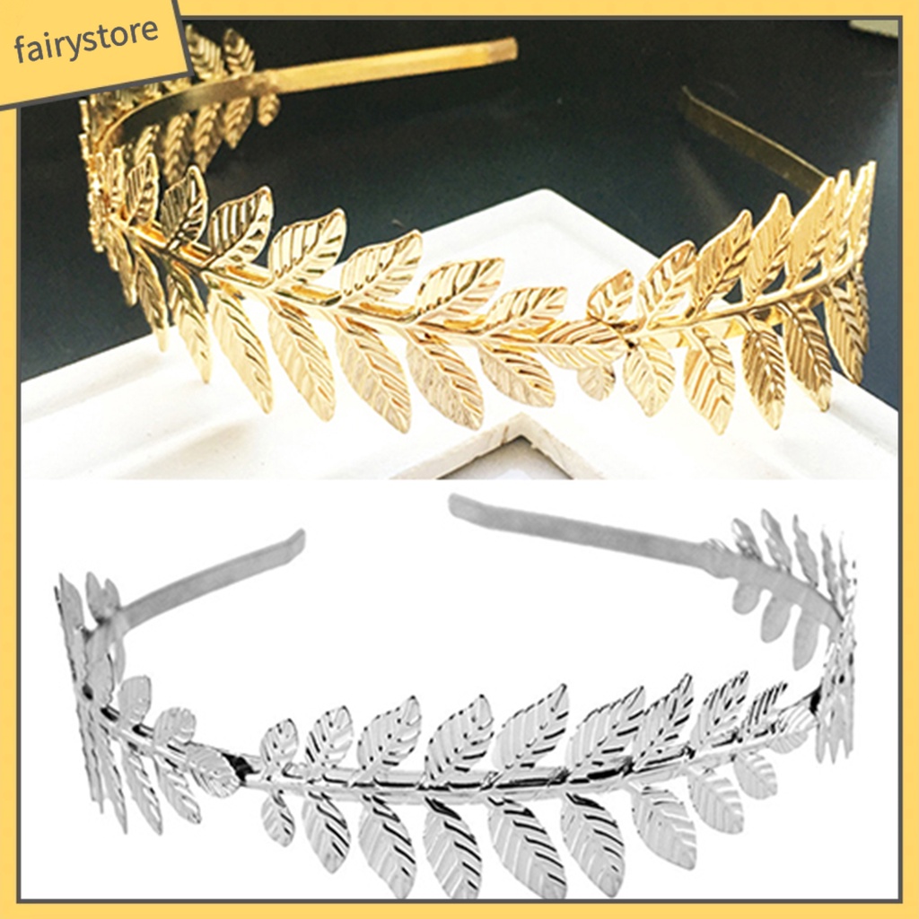 Băng đô cài tóc hình chiếc lá thời trang sang trọng cho nữ