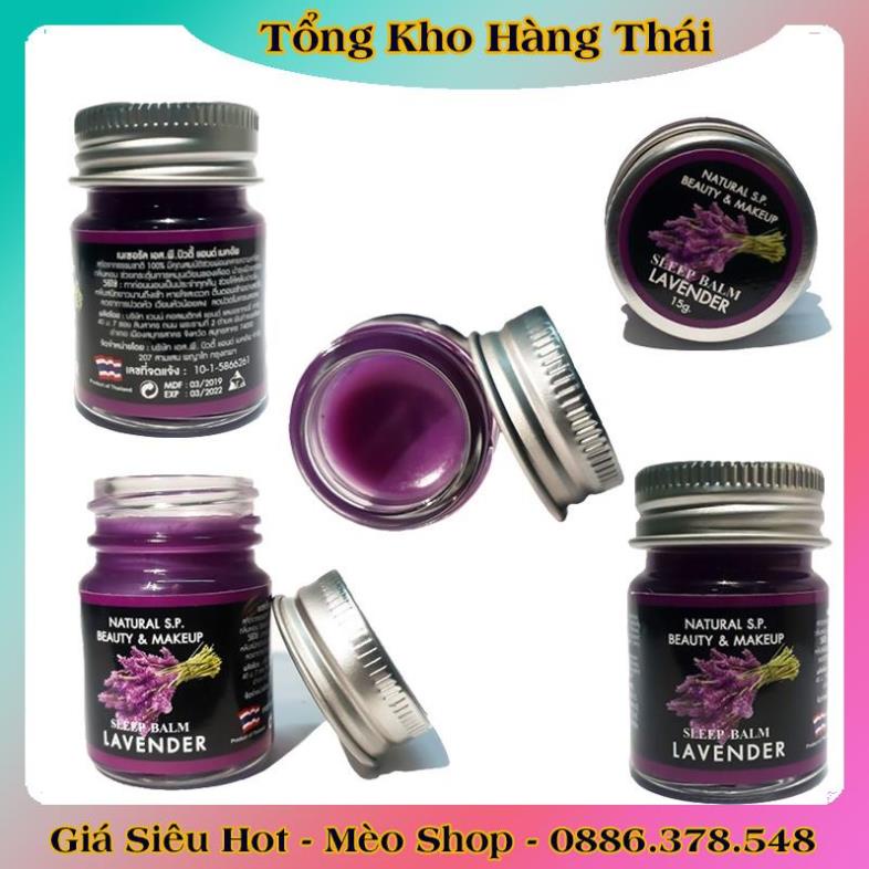 Dầu cù là giúp ngủ ngon, giảm stress OTOP Lavender Sleep Balm  - Hàng Nội Địa Thái Lan chính hãng