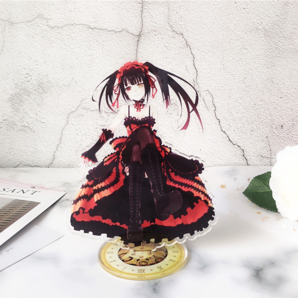 Mô Hình Đồ Chơi Nhân Vật Yatogami Tohka Tokisaki Kurumi Trong Phim Hoạt Hình Date A Live Cao 15cm