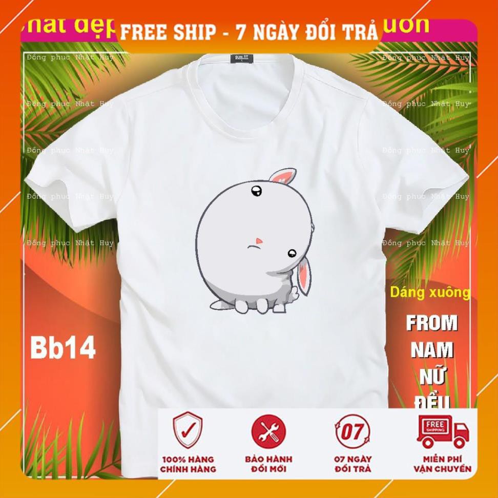 [FreeShip]  Áo thun icon bánh bao facebook BUN11,bao đổi trả