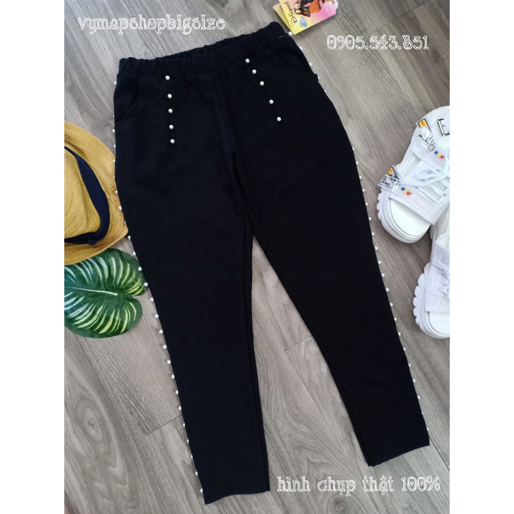 🔴quần legging form quần tây đính ngọc 🔴( đủ size 40-100kg)🔴SIÊU ĐẸP | WebRaoVat - webraovat.net.vn