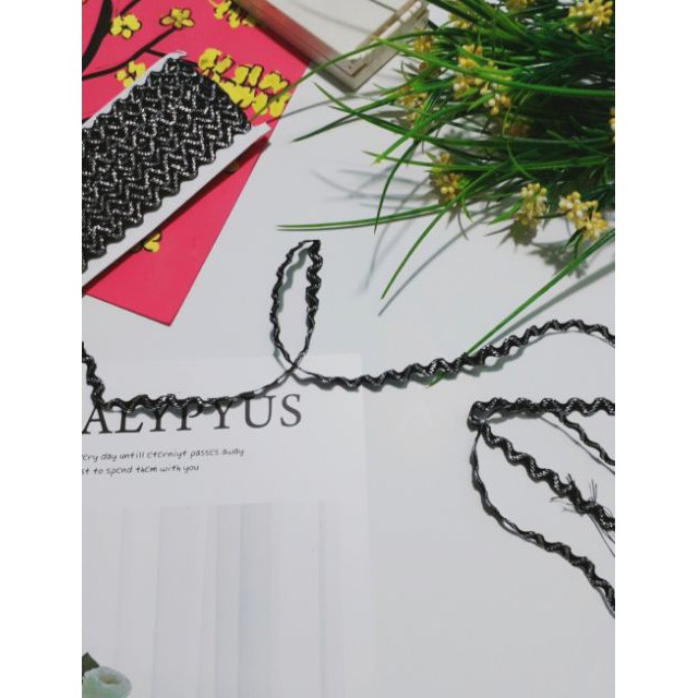 Combo 1 mét dây ren kim tuyến trang trí hanmade