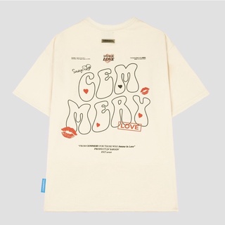 Áo thun localbrand cemmery " luv tee "