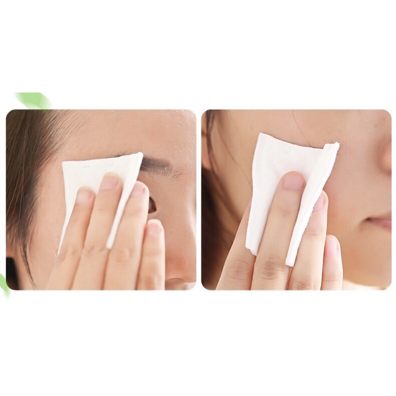 Bông tẩy trang COTTON PADS 222 miếng tiện lợi dễ sử dụng không gây kích ứng nội địa Trung