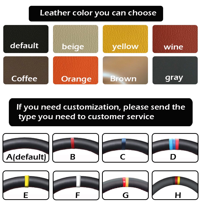 Bao Da Nhân Tạo Màu Đen Bọc Vô Lăng Xe Hơi Hyundai Elantra 4 2016 2017 Solaris 2017 Accent 2018