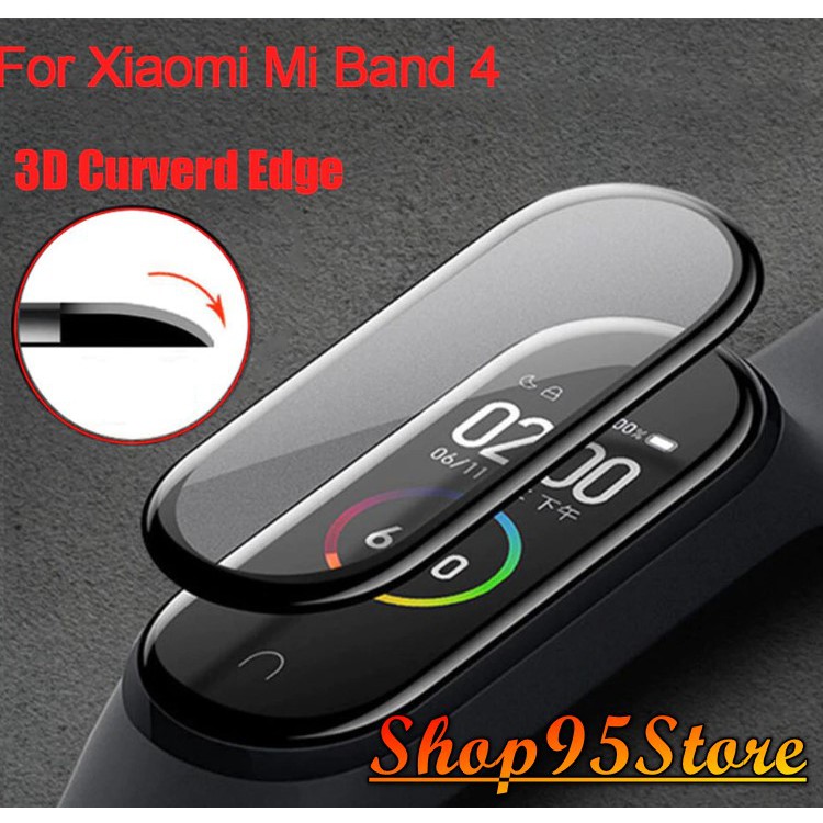 Dán 3D full màn chống xước cho Xiaomi Miband 4 , Miband 5