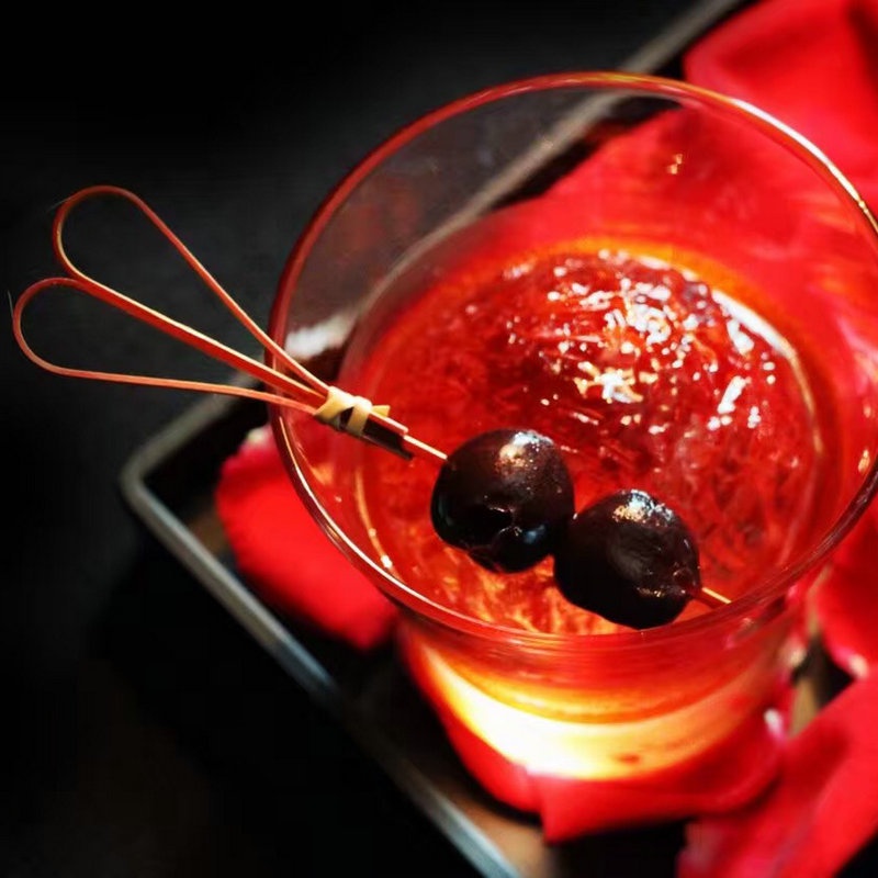 Tăm Xiên Trái Cây Trang Trí Cocktail, Đồ Ăn