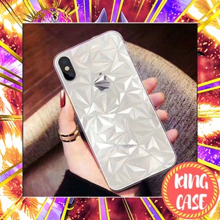 FREESHIP ĐƠN 99K_ỐP SILICON KIM CƯƠNG 3D TRONG SUỐT " LOẠI DÀY " IPHONE 8plus 7plus 6splus 6plus 6s